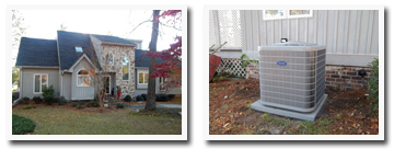 HVAC installation by Center Heating and Air Conditioning Sanford NC
